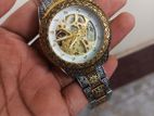 Skeleton Automatic Mechanical watch Forsinning TM378G stainless