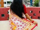 স্কিন প্রিন্ট এর শাড়ি