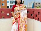 স্কিন প্রিন্ট শাড়ি