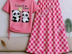 Skirt And T-shirt Set