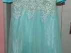 sky Blue colour gown dress