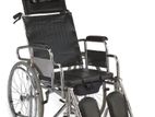 Sleeping Position Commode Wheelchair