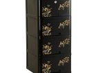 Smart Closet 4 Drawer Elite - Gold And Pink