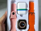 Smart watch with new Air buds and Box