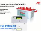 Smarten 500VA IPS Package With Eastern 120Ah Tubular Battery