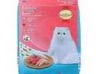 SmartHeart Cat food 3kg with 300gm free Chicken Tuna.