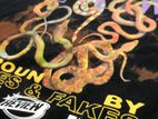 Snake Printed T Shirt