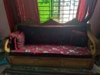 Sofa 3+1+1 - Chittagong Shegun with 1 Center Table and 2 Tea Tables