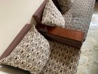 Sofa and divan with 4 cushions