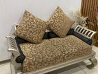 Golden sofa set