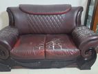 Sofa, Romanian leather Sofa.
