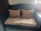 Sofa Set (2+2+1) with A Table Made Of Original Segun Wood up to Sale.