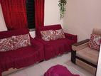 Sofa Set 2+2+1 with Cover