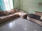 Sofa set & single divan for sell.