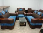 Sofa Set.. (Size:2+2+1)( Colour Blue)