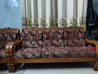 Sofa set with centre table