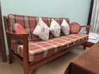 SOFA SET WITH TEA TABLE