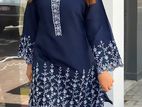 Soft Cotton Embroidery Three Piece