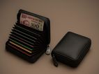 Soft Leather Anti-Demagnetization Multi-Card Holder