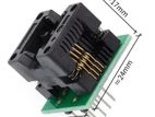SOIC8 SOP8 To DIP8 Programmer Socket 150mil For 25xx EEPROM Flash 8 Pin