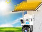 Solar Powered Dual-Lens 4G SIM Supported IP Camera