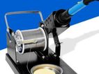 Soldering iron stand with lead holder