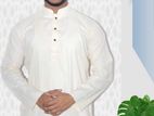 Solid Cotton Panjabi For Men