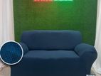 Solid Honey Comb Sofa Cove