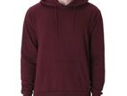 Solid Maroon Colour Hoodie