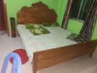solid wood bed Queen size