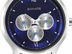 Sonata Force Analog Blue Dial Men's Watch-7140SL03