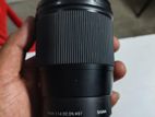 Sony 6400 with sigma 16 mm1.4