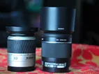 Sony a 28-100 and 55-200 lens