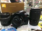 Sony a290 Dslr with 2 lens 50 mm prime and 18-70 zoom