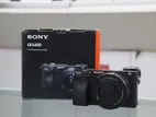 Sony A6400 with 16-50mm lens