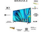 SONY BRAVIA 3 50” class LED 4K HDR Google TV - K-50S30