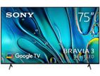 Sony Bravia 3 S30 75" 4K LED Google TV