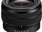 Sony Fe 28-60mm F/4-5.6 Lens (Brand New)