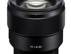 Sony FE 85mm f/1.8 Lens (Brand New)