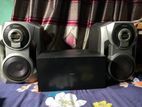 sony mhc vx55 spaker &sony 165w subwoofer &class d ame