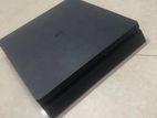 Sony PlayStation 4 slim with destroyed processor