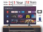 Sony Plus 24 Inch Android Smart Television Wi-Fi HD Led Tv Ram 1 /8 GB