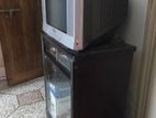 Sony Trinitron CRT Tv + Cabinet