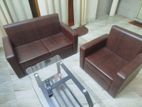 সোফা সেট ৫ সিট + সেন্টার টেবিল ২ টা টুল