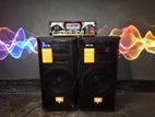 Sound System (Full Set) For Personal Use Or Party