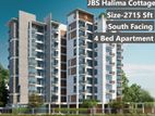 South Face Ready 4 Bed 2715 Sft Flat sale @ K Block, Bashundhara R/A