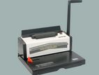 স্পাইরাল বাইন্ডিং মেশিন -spiral Binding Machine with New Condition