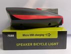 Speaker Bicycle Light