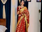 সফট সিল্ক কাতান শাড়ি