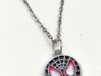 Spider-man necklace and bracelet